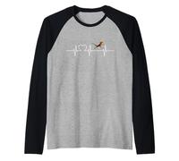 Jesus Christ Lizards Heartbeat Jesus Christ Lizard Raglan Baseball Tee