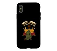 Jesus Christ Lord of Lords and Kings Christian Faith Case for iPhone X/XS