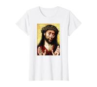 Jesus Christ Man of Sorrows Aelbert Bouts Painting 1500 Value Graphic T-Shirt