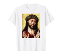 Jesus Christ Man of Sorrows Aelbert Bouts Painting 1500 Value Graphic T-Shirt
