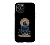 Jesus Christ Meditation Garden Zen Prayer Sacred Icon Art Case for iPhone 11 Pro