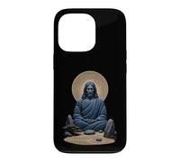 Jesus Christ Meditation Garden Zen Prayer Sacred Icon Art Case for iPhone 13 Pro