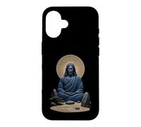 Jesus Christ Meditation Garden Zen Prayer Sacred Icon Art Case for iPhone 16