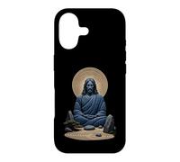 Jesus Christ Meditation Garden Zen Prayer Sacred Icon Art Case for iPhone 17
