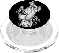 Jesus Christ Nail through Hand Christian Crucify Crucified PopSockets PopGrip for MagSafe