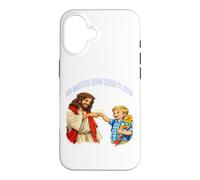 Jesus Christ no matter how hard it gets jesus got your back Case for iPhone 16