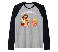 Jesus Christ no Matter How Hard it gets Jesus got Your Back Raglan Baseball Tee