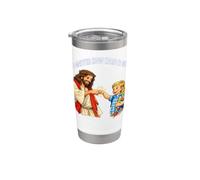 Jesus Christ no Matter How Hard it gets Jesus got Your Back Stainless Steel Insulated Tumbler