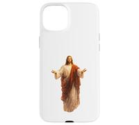 Jesus Christ Open Arms Savior of the World Christian Case for iPhone 15 Plus