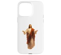 Jesus Christ Open Arms Savior of the World Christian Case for iPhone 15 Pro Max