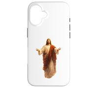 Jesus Christ Open Arms Savior of the World Christian Case for iPhone 16