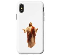 Jesus Christ Open Arms Savior of the World Christian Case for iPhone X/XS