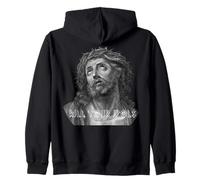 Jesus Christ Pagan Idols Faith Bible verse God Zip Hoodie