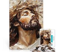 Jesus Christ Painting1000 Piece teenager Puzzles Learning Educational Toys Family Games Artists Collection, Fine Art 38x26cm