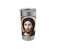 Jesus Christ Pantocrator Icon St. Catherine's Monastery Stainless Steel Insulated Tumbler