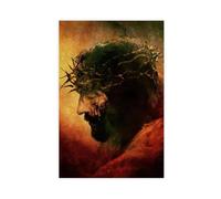 Jesus Christ Portrait Canvas, Inspirational Christian Wall Art, Catholic Religious Decor, Jesus Canvas Art for Church Or Home