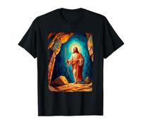 Jesus Christ Portrait Christian Religious Art Jesus Art T-Shirt