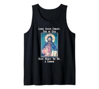 Jesus Christ Prayer of The Heart Hesychasm Eastern Orthodoxy Tank Top