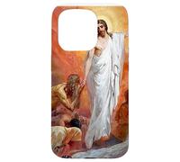 Jesus Christ Preaching to the Spirits in Prison Hell Case for iPhone 15 Pro