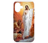Jesus Christ Preaching to the Spirits in Prison Hell Case for iPhone 16