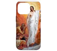 Jesus Christ Preaching to the Spirits in Prison Hell Case for iPhone 16 Pro