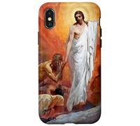 Jesus Christ Preaching to the Spirits in Prison Hell Case for iPhone X/XS