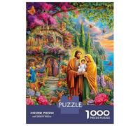 Jesus Christ Puzzles 1000 Piece. Impossible Puzzles Challenge Toy for Adults& Kids Age 14 Years Up 52x38cm/1000pcs