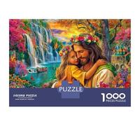Jesus Christ Puzzles 1000 Piece. Impossible Puzzles Challenge Toy for Adults& Kids Age 14 Years Up 52x38cm/1000pcs