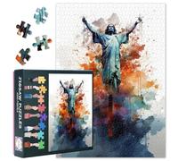 Jesus Christ Puzzles for Adults 1000 Pieces, Religion Christianity Jigsaw Puzzles, Adult Puzzle for Adults, Educational Fun Games or Toys for Elders Friends 20X27 INCH