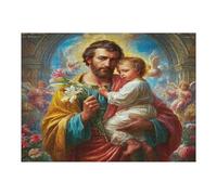 Jesus Christ - Religion 500 Piece Pack DIY Jigsaw Puzzle Faith Collectors Cognitive Development Educational Decorative Puzzle Gifts for Adults Premium Cardboard 500 PCS