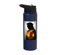 Jesus Christ Resurrect from the Tomb He is Risen King God Stainless Steel Insulated Water Bottle