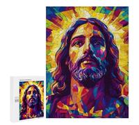 Jesus Christ Resurrection Easter: Family Puzzle Night, 500 PCS Jigsaw Puzzle for Adults; for Shared Table Time