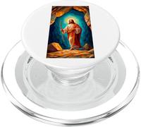 Jesus Christ Risen Savior Christian Bible Art - Christianity PopSockets PopGrip for MagSafe