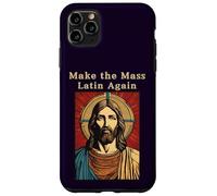 Jesus Christ Roman Catholic Make The Mass Latin Again Case for iPhone 11 Pro Max