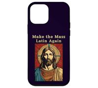 Jesus Christ Roman Catholic Make The Mass Latin Again Case for iPhone 12 mini