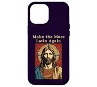 Jesus Christ Roman Catholic Make The Mass Latin Again Case for iPhone 12 Pro Max