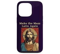 Jesus Christ Roman Catholic Make The Mass Latin Again Case for iPhone 13 Pro