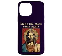 Jesus Christ Roman Catholic Make The Mass Latin Again Case for iPhone 13 Pro Max