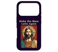 Jesus Christ Roman Catholic Make The Mass Latin Again Case for iPhone 17 Pro