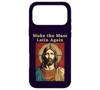 Jesus Christ Roman Catholic Make The Mass Latin Again Case for iPhone 17 Pro Max