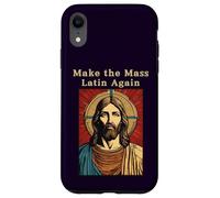 Jesus Christ Roman Catholic Make The Mass Latin Again Case for iPhone XR
