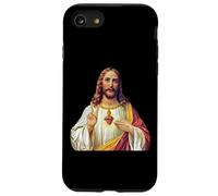 Jesus Christ Sacred Heart Peace Sign Portrait Case for iPhone SE (2020) / 7/8