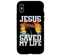 JESUS CHRIST SAVED MY LIFE Case for iPhone X/XS