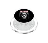 Jesus Christ Saviour Retro Vintage Christian Pop Art PopSockets PopGrip for MagSafe