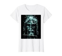 Jesus Christ Shroud of Turin Ancient Value Graphic T-Shirt, Women, White, L