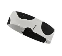 Jesus Christ Standing with A Glowing Cross Headband Sports Sweatbands for Men Women Hairband for Workout Athletic Running Yoga Basketball Gym