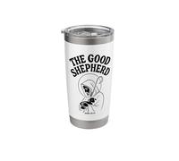 Jesus Christ The Good Shepherd John 10:11 Scripture Stainless Steel Insulated Tumbler