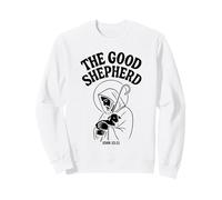 Jesus Christ The Good Shepherd John 10:11 Scripture Sweatshirt