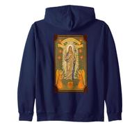 Jesus Christ The King Faithful Evangelization Gear Zip Hoodie
