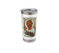 Jesus Christ The Savior Eastern Orthodox Icon Stainless Steel Insulated Tumbler